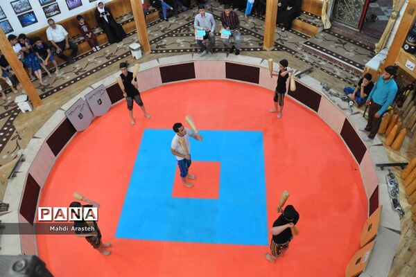 مسابقات بین گودی زورخانه مالک اشتر بیرجند