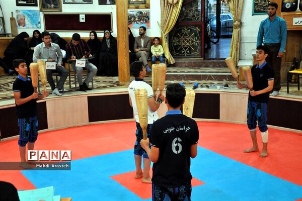 مسابقات بین گودی زورخانه مالک اشتر بیرجند