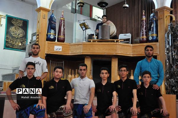 مسابقات بین گودی زورخانه مالک اشتر بیرجند