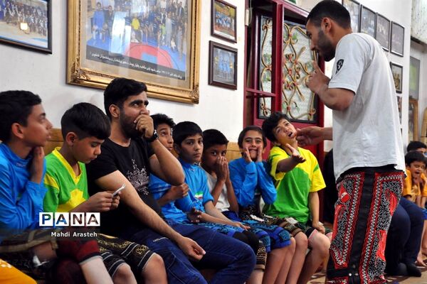 مسابقات بین گودی زورخانه مالک اشتر بیرجند