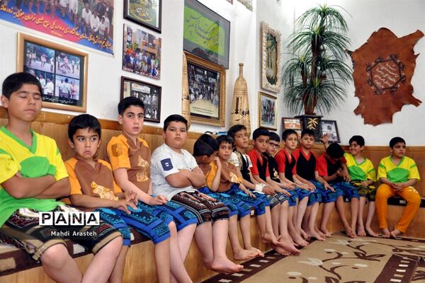 مسابقات بین گودی زورخانه مالک اشتر بیرجند