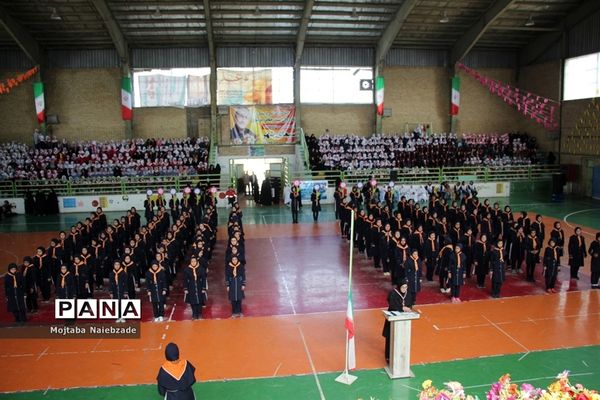 همایش پیشتازان تمام تشکیلاتی سازمان دانش‌آموزی در فریمان