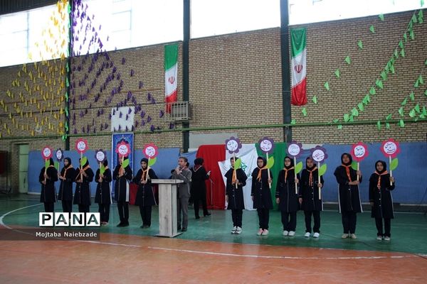 همایش پیشتازان تمام تشکیلاتی سازمان دانش‌آموزی در فریمان