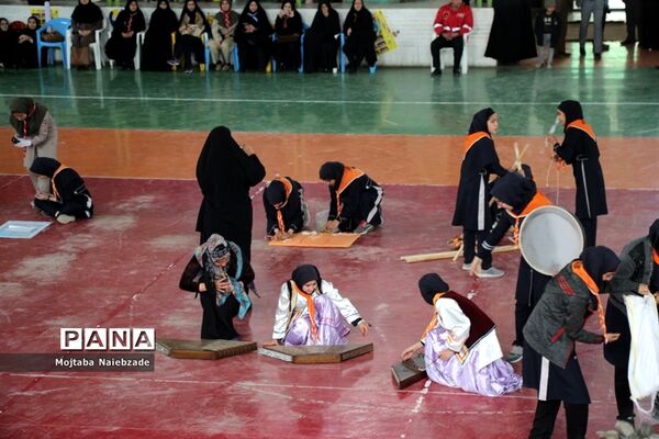 همایش پیشتازان تمام تشکیلاتی سازمان دانش‌آموزی در فریمان