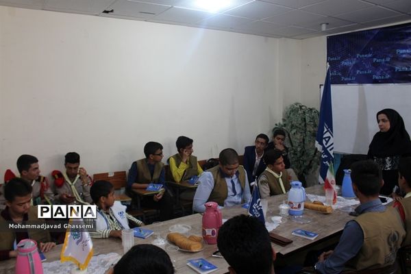 دوره آموزشی توجیهی خبرنگار دانش‌آموزان  پسر پانا