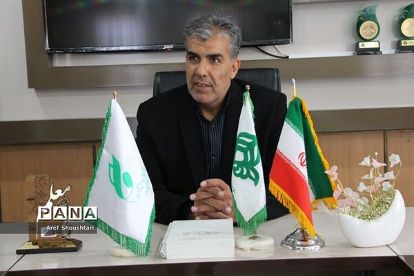 دیدار  پیشتازان و خبرنگاران پانا با رئیس سازمان دانش‌آموزی استان به مناسبت هفته معلم