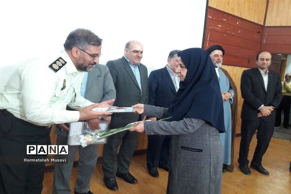 مراسم گرامیداشت مقام معلم در آمل