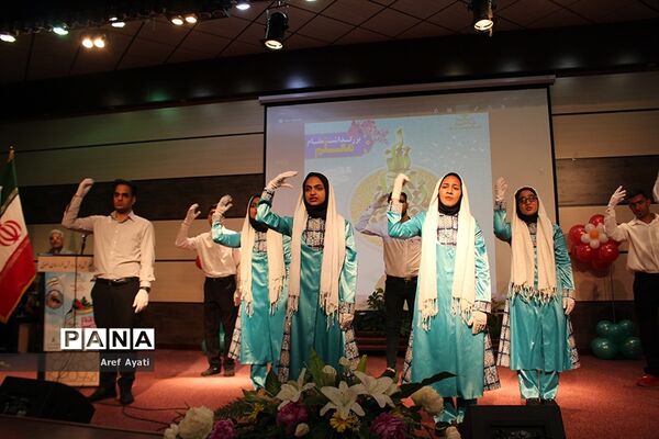 جشن سپاس معلم درسالن قلم چی شهرستان بیرجند