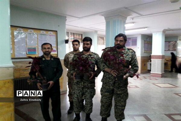 مراسم تجلیل سبز پوشان شهرستان ملارد از مقام شامخ معلم