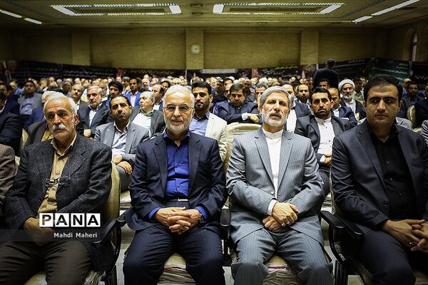 مراسم ختم والده کاظم جلالی