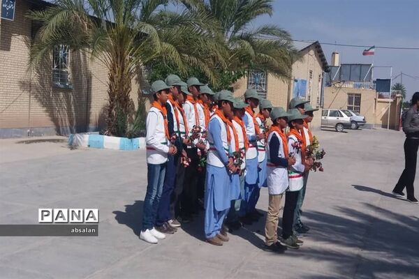 اجرای مراسم سپاس معلم در شهرستان خاش