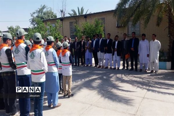 اجرای مراسم سپاس معلم در شهرستان خاش