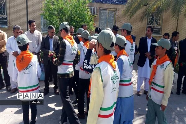 اجرای مراسم سپاس معلم در شهرستان خاش