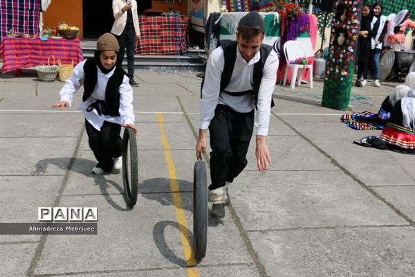 جشنواره دانش‌آموزی بازی‌های بومی‌محلی در رامسر