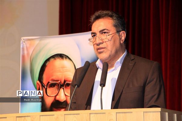 آیین تقدیر از معلمان  نمونه فارس