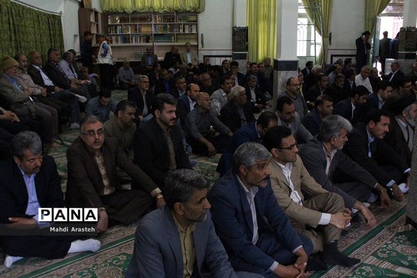 جلسه یادبود فرهنگیان مرحوم شده در شهرستان بیرجند