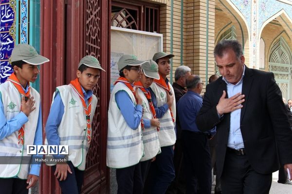جلسه یادبود فرهنگیان مرحوم شده در شهرستان بیرجند