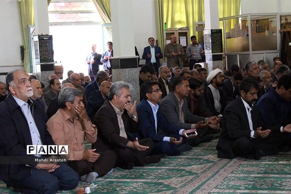 جلسه یادبود فرهنگیان مرحوم شده در شهرستان بیرجند