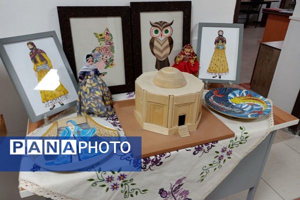 نمایشگاه دهه فجر اداره آموزش و پرورش رباط‌کریم