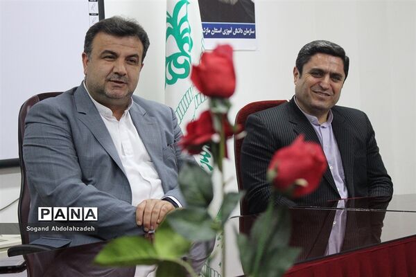 حضور استاندار مازندران در سازمان دانش‌آموزی استان