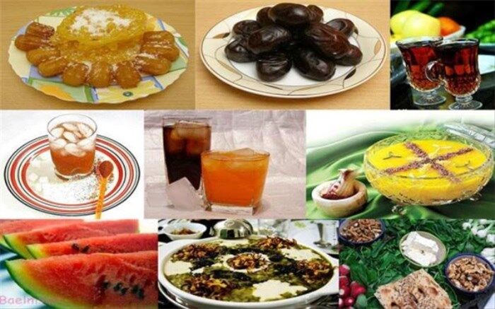 غذاهای مفید برای سحر و افطار