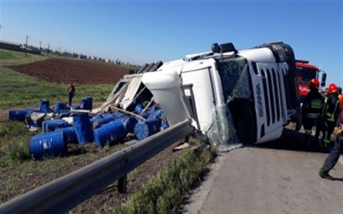 حمل غیر استاندارد مواد شیمیایی، حادثه آفرید