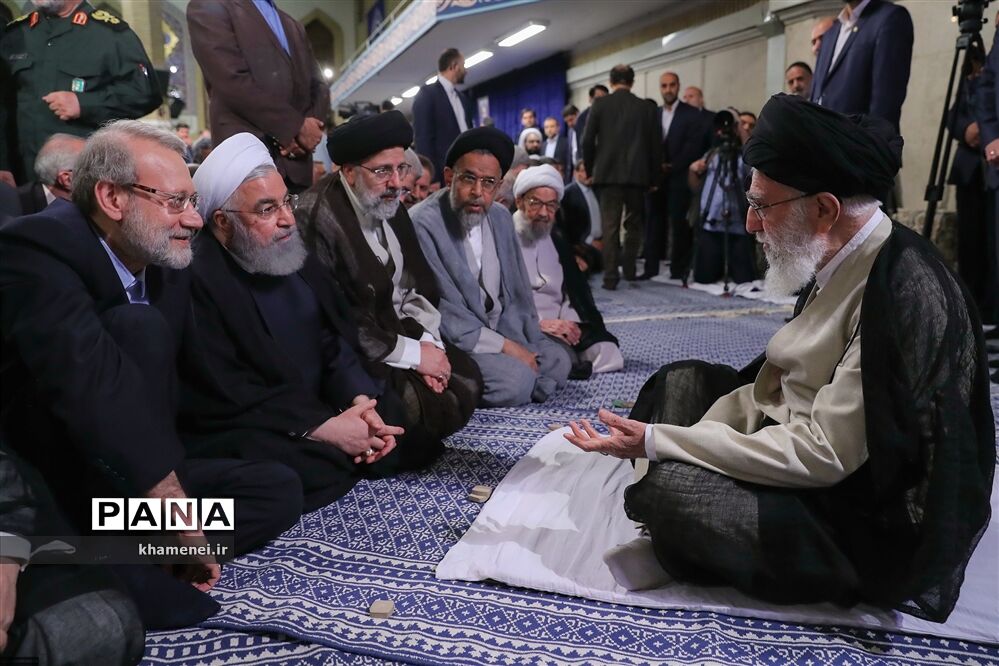 دیدار مسئولان نظام با مقام معظم رهبری