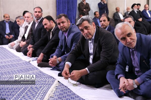 دیدار مسئولان نظام با مقام معظم رهبری