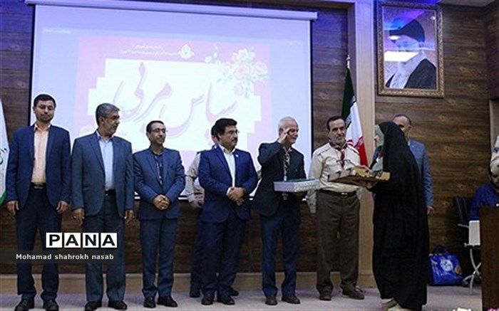 برگزاری آیین سپاس مربی در ناحیه ۳ اهواز