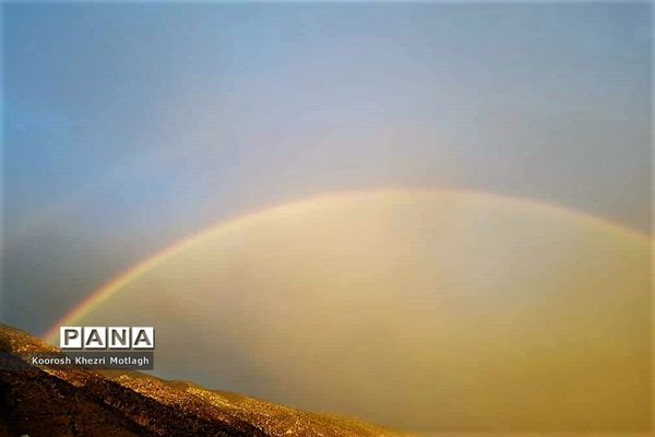 آسمان سرخ کازرون