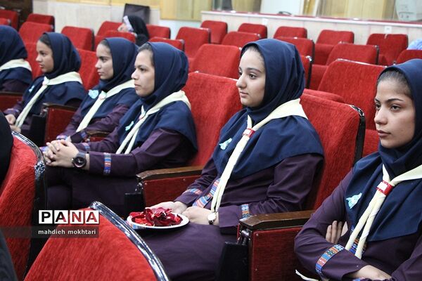 آیین گرامیداشت سالروز تاسیس سازمان دانش‌آموزی