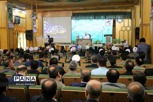 آیین تکریم و معارفه رئیس کل دادگستری مازندران