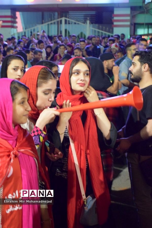 شادی پرسپولیسی‌های بابل برای  قهرمانی در لیگ برتر