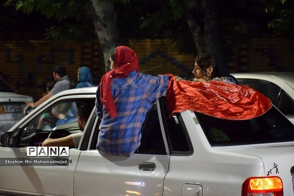 شادی پرسپولیسی‌های بابل برای  قهرمانی در لیگ برتر