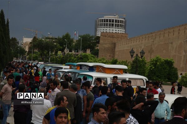 خودنمایی  فولکس واگن ها در شیراز