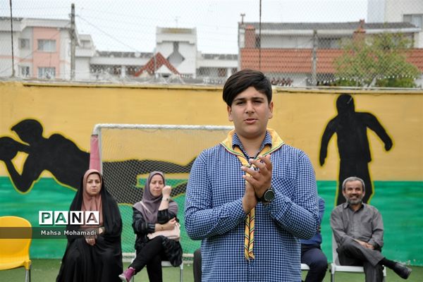 بازی بومی‌محلی دانش‌آموزان پیشتاز شهرستان فریدونکنار