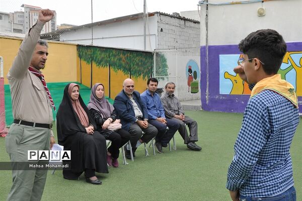 بازی بومی‌محلی دانش‌آموزان پیشتاز شهرستان فریدونکنار
