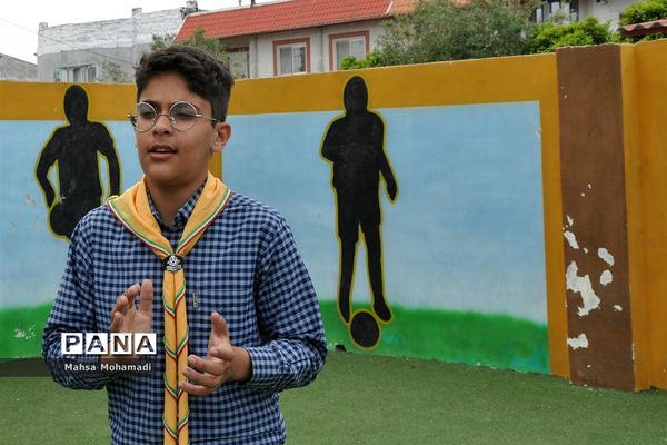 بازی بومی‌محلی دانش‌آموزان پیشتاز شهرستان فریدونکنار