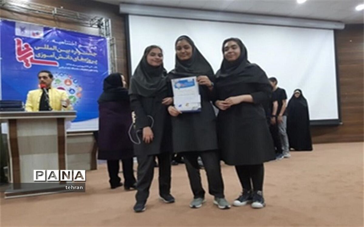 درخشش دانش آموزان فرزانگان منطقه 3 در جشنواره بین المللی سینا