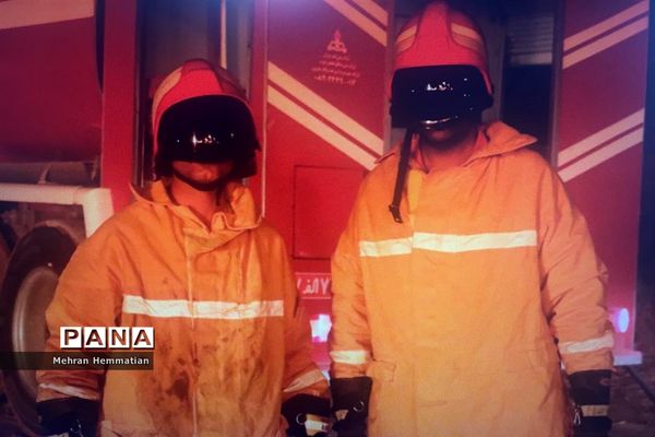 انفجار خط لوله نفت امیدیه -اهواز