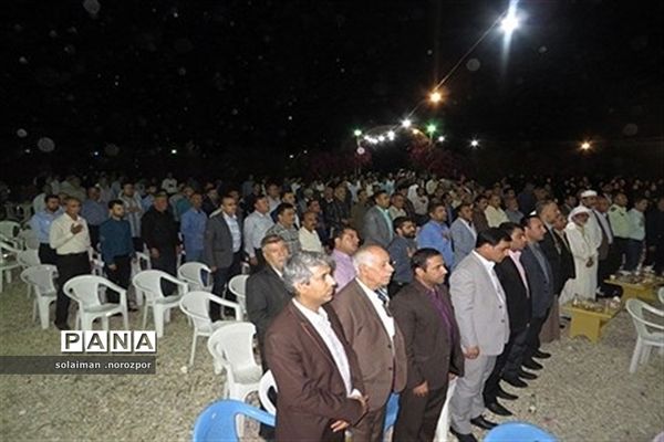 مراسم گرامیداشت هفته معلم درشهرستان خنج