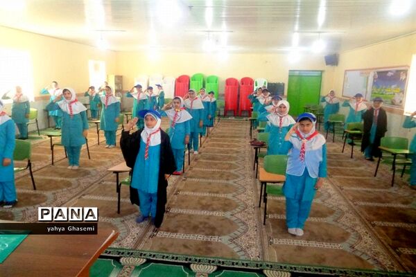 مراسم بزرگداشت سالروز تاسیس سازمان دانش آموزی در دبستان شهید دهقانی شبانکاره-2