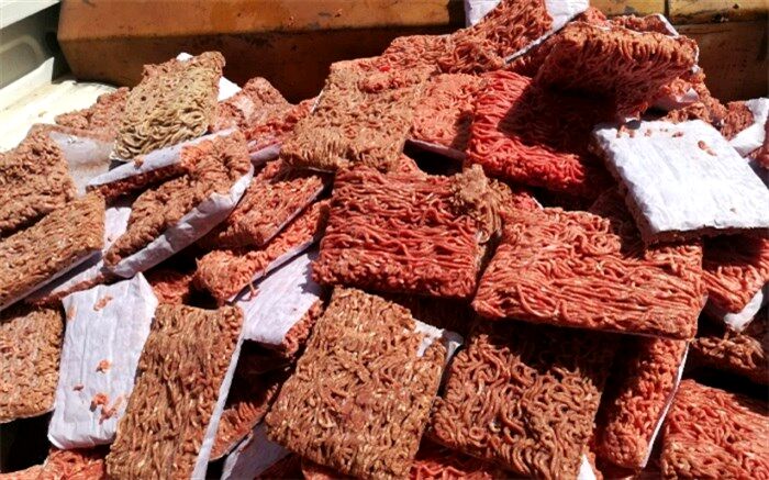 ۲۰۰ کیلو گوشت چرخ کرده غیر قابل مصرف در شهرستان فردیس کشف و معدوم  شد