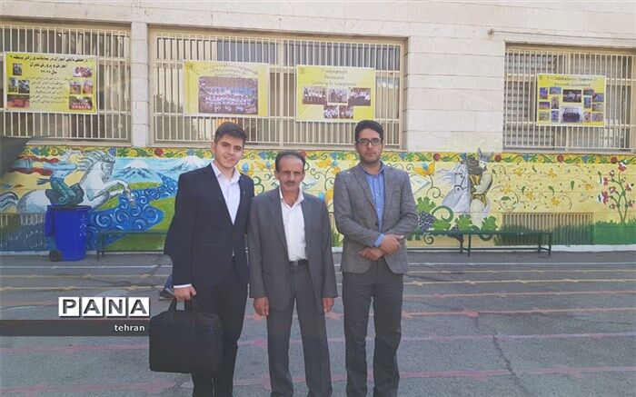بازدید نماینده مجلس دانش آموزی تهران از برخی مدارس تهرانی