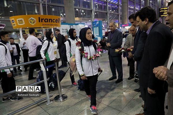 بازگشت تیم ملی دو و‌ میدانی دانش‌آموزان از مسابقات جهانی کرواسی