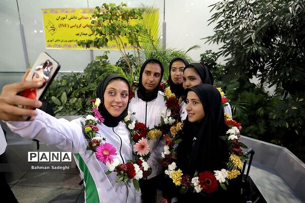 بازگشت تیم ملی دو و‌ میدانی دانش‌آموزان از مسابقات جهانی کرواسی