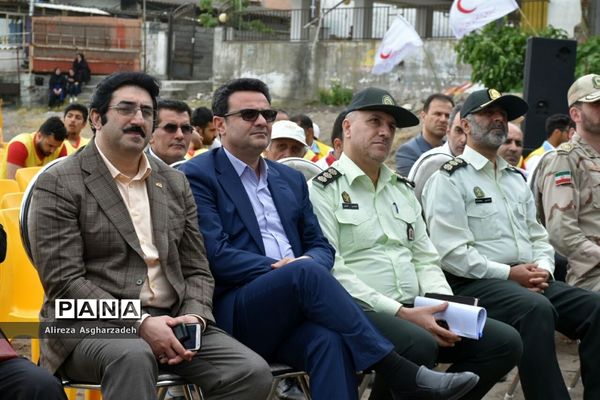 رژه ناجیان غریق و عوامل امداد و نجات در بابلسر