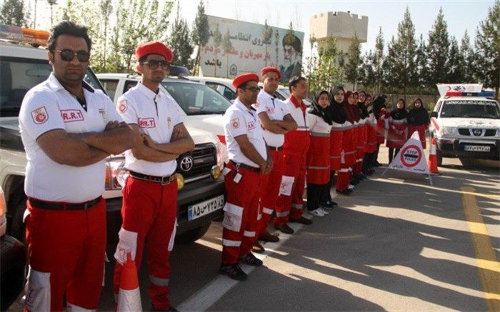 ۵۷ مورد عملیات امداد و نجات هلال احمر البرز