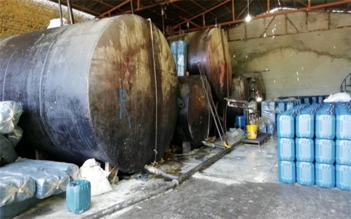 کشف 120 تن روغن خوراکی قاچاق در کرج