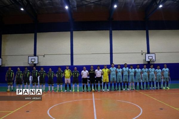 مسابقات فوتسال جام رمضان کارکنان ستادی اداره‌کل آموزش و پرورش آذربایجان غربی